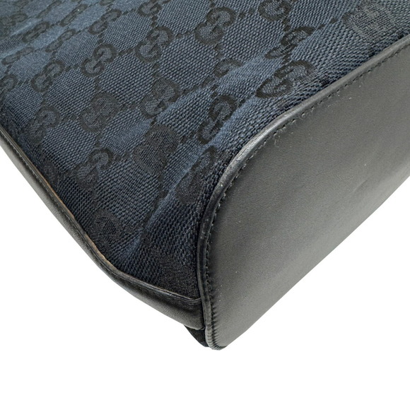 GUCCI Black Leather Shoulder Bag - Picture 9 of 13